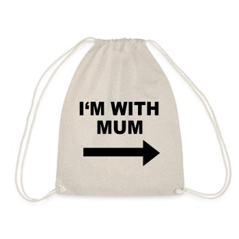 Baby - Drawstring Bag - nature - Front