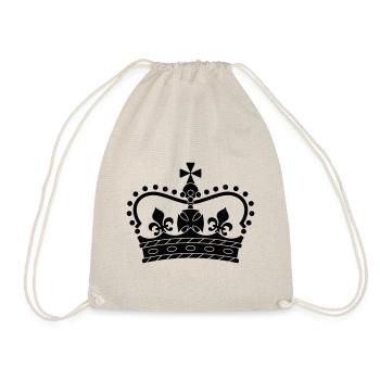 Couronne. symbole, forme, cool - Sac de sport léger - nature - Devant