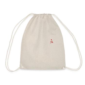 hammer and sickle - Drawstring Bag - nature - Front