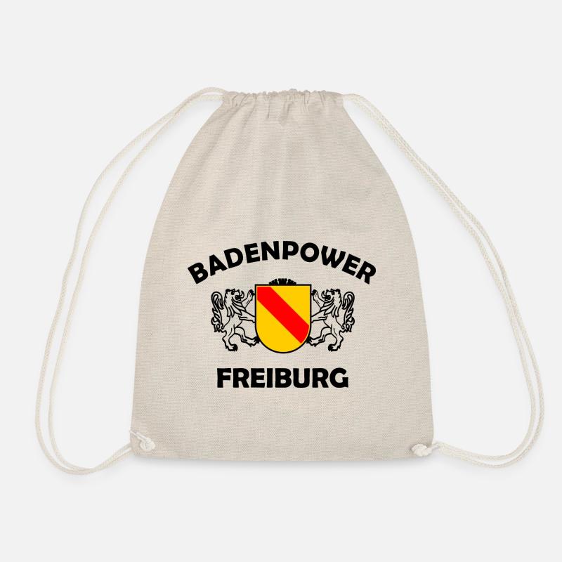 Lustige Freiburger Badner Sprücher - Turnbeutel - Natur