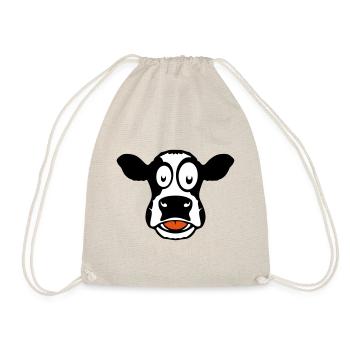 vache dessin 104 - Sac de sport léger - nature - Devant