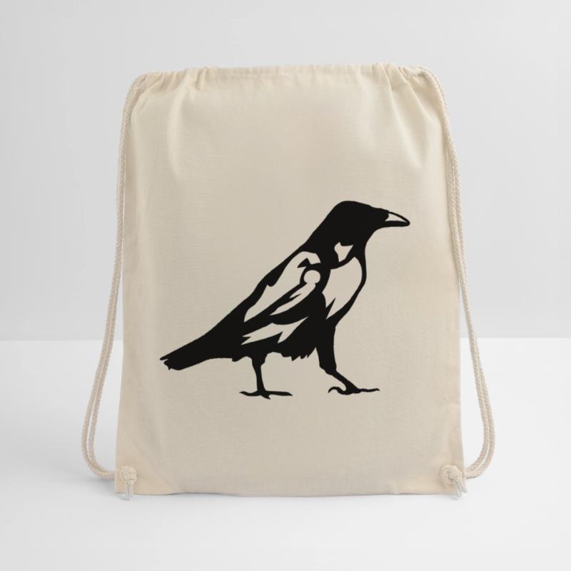 corbeau oiseaux 1 Sac de sport léger