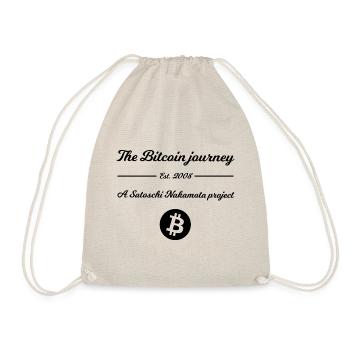 The Satoshi Project - Drawstring Bag - nature - Front