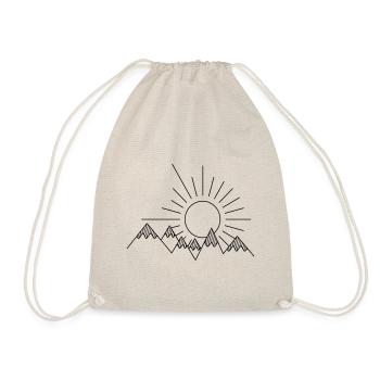 Mountains - Drawstring Bag - nature - Front