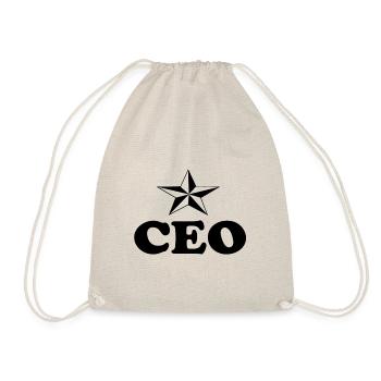 CEO - Drawstring Bag - nature - Front