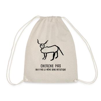 coucou petite perruche françois embrouille tatoo - Sac de sport léger - nature - Devant