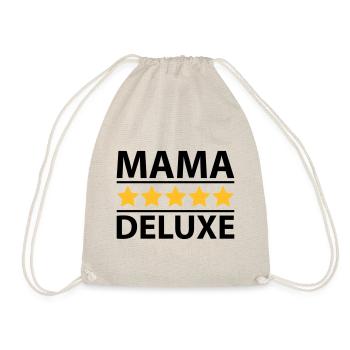 Mama Deluxe - Turnbeutel - Natur - Vorne