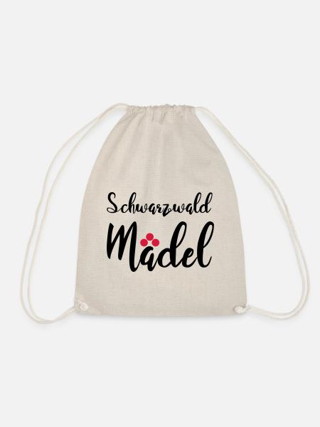 Schwarzwaldmädel - Turnbeutel - Natur