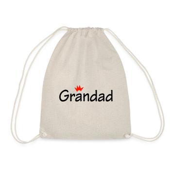 grandad - Drawstring Bag - nature - Front