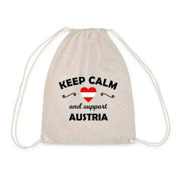 The fans from Austria - Drawstring Bag - nature - Front