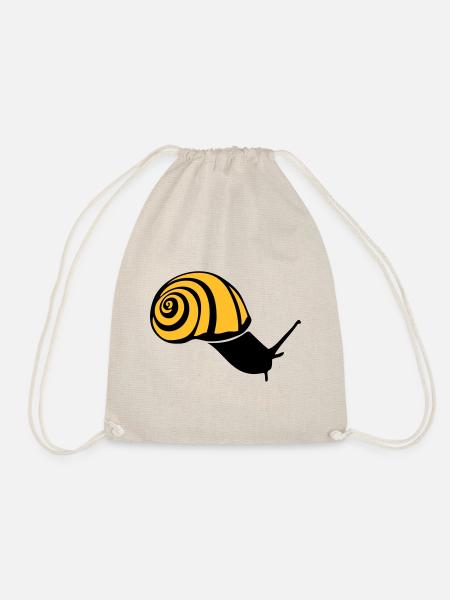 snail - Drawstring Bag - nature