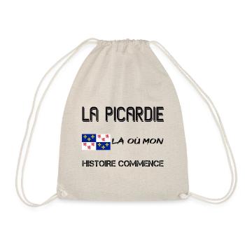 LA PICARDIE LÀ OÙ MON HISTOIRE COMMENCE - Sac de sport léger - nature - Devant