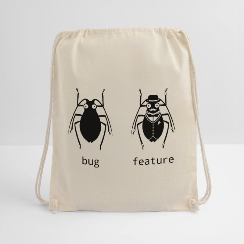 Bug oder feature Turnbeutel