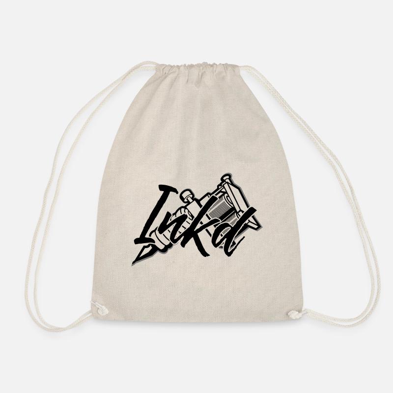 Tattoo machine inkd - Drawstring Bag - nature