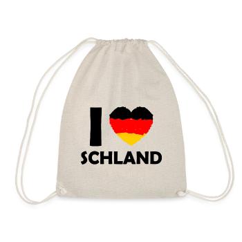 Ich liebe das Land - Turnbeutel - Natur - Vorne
