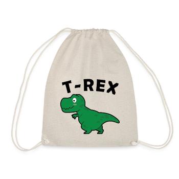 T-REX - Turnbeutel - Natur - Vorne