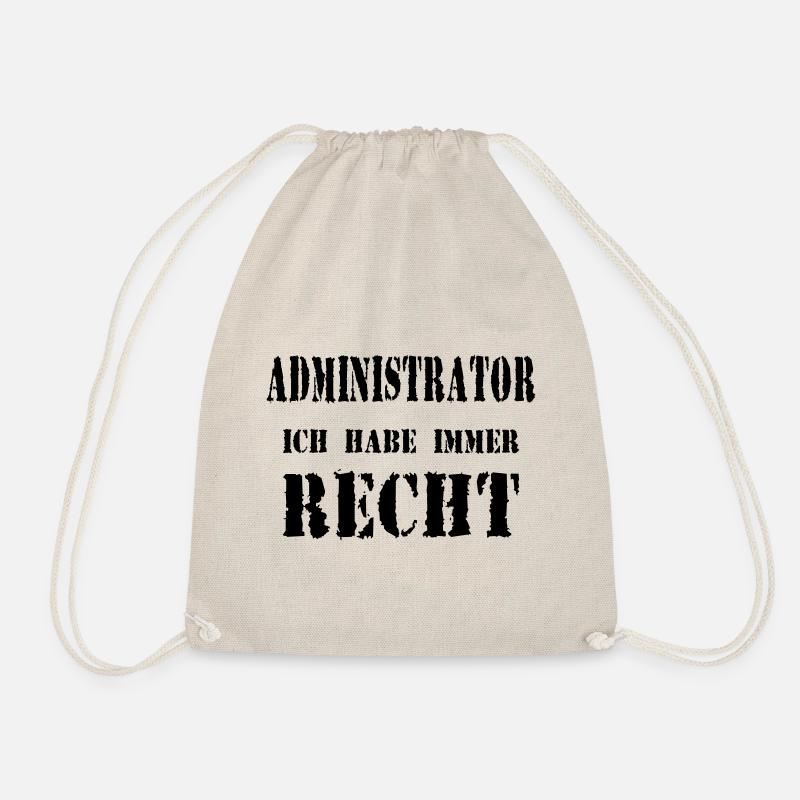 Administrator - Turnbeutel - Natur