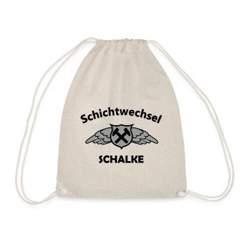 Schalke Schichtwechsel - Turnbeutel - Natur - Vorne