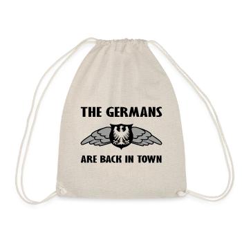 Les Allemands sont ici - Sac de sport léger - nature - Devant
