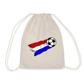 Dutch Football Fans - Drawstring Bag - nature - Front