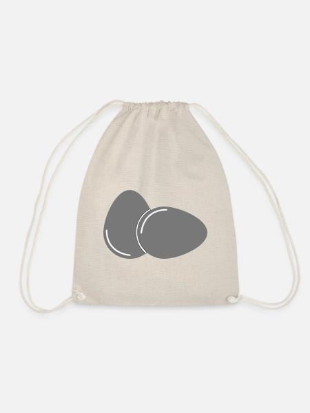 Easter eggs - Drawstring Bag - nature