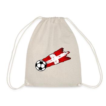 Die Schweizer Fußball Unterstützer - Turnbeutel - Natur - Vorne