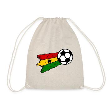 Ghana Football Team - Drawstring Bag - nature - Front