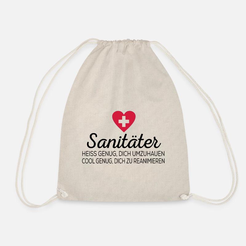Sanitäter - Turnbeutel - Natur