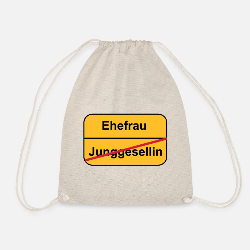 Hen night - Drawstring Bag - nature
