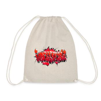 Indissociable graffiti - Drawstring Bag - nature - Front