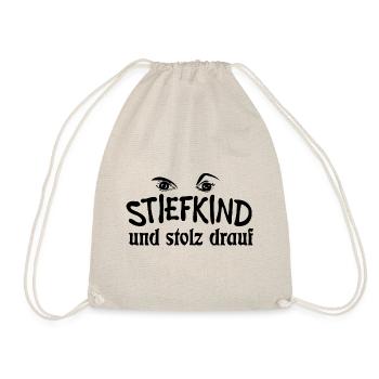 Stiefkind und stolz drauf - Turnbeutel - Natur - Vorne
