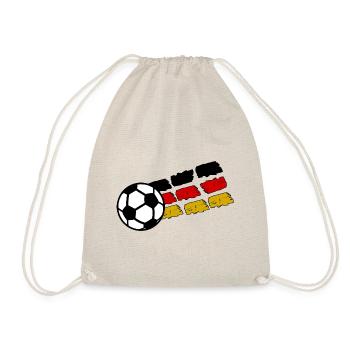 Das deutsche Team - Turnbeutel - Natur - Vorne