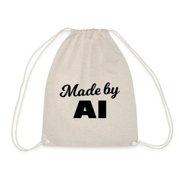 Fabriqué par l’IA - Sac de sport léger - nature - Devant