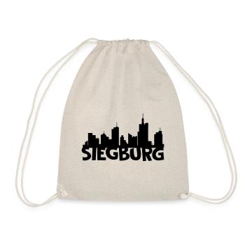 Siegburg Skyline - Turnbeutel - Natur - Vorne