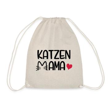 Cats Mom - Drawstring Bag - nature - Front