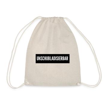 Unschubladisierbar - Turnbeutel - Natur - Vorne