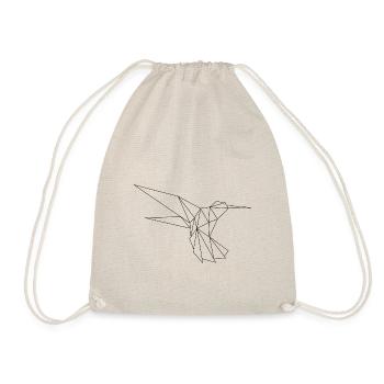 Formes d'oiseaux géométriques - Sac de sport léger - nature - Devant
