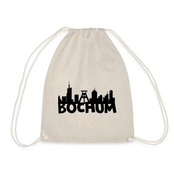 Bochum Skyline - Turnbeutel - Natur - Vorne