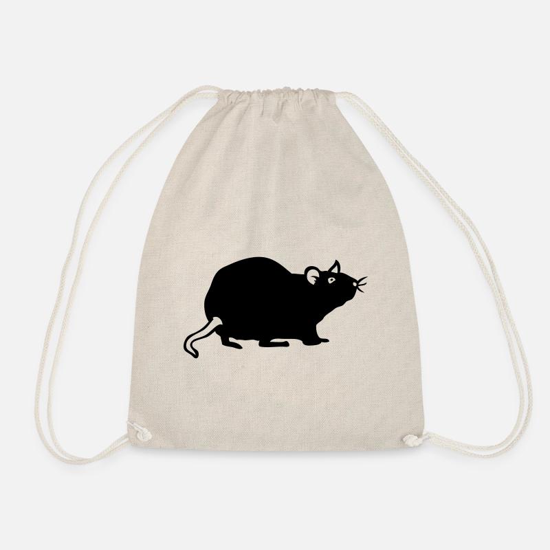 Ratte - Turnbeutel - Natur