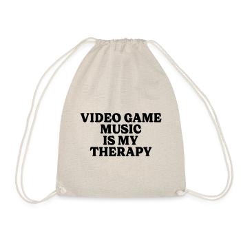 Geek Thérapie Musique De Jeux Vidéos - Sac de sport léger - nature - Devant