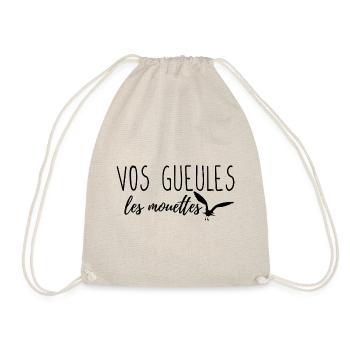 Vos gueules les mouettes - Sac de sport léger - nature - Devant