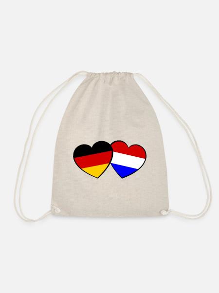Die Niederlaender Deutschland Liebe - Turnbeutel - Natur