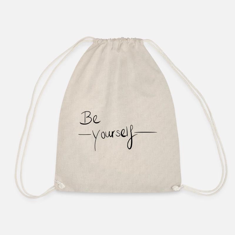 Be Yourself - Turnbeutel - Natur