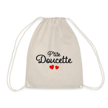 Petite Doucette Humour Surnom Affectueux Femme - Sac de sport léger - nature - Devant