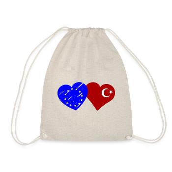 Europa und Türkei Allianz - Turnbeutel - Natur - Vorne