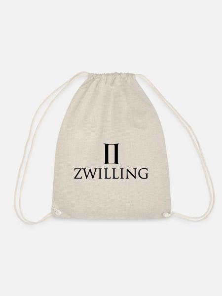 Zwilling - Turnbeutel - Natur