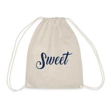Sweet heartfelt gift gift idea - Drawstring Bag - nature - Front