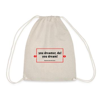 you dreamer du - culte disant MB - Sac de sport léger - nature - Devant