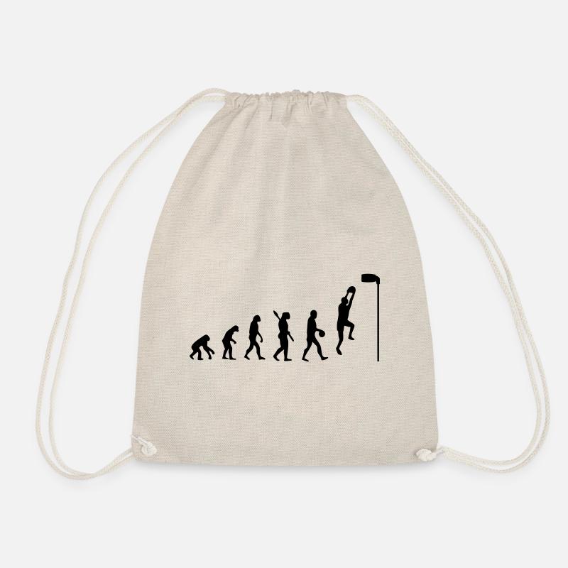 evolution korfball - Drawstring Bag - nature