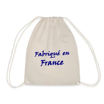 Hergestellt in Frankreich - Turnbeutel - Natur - Vorne